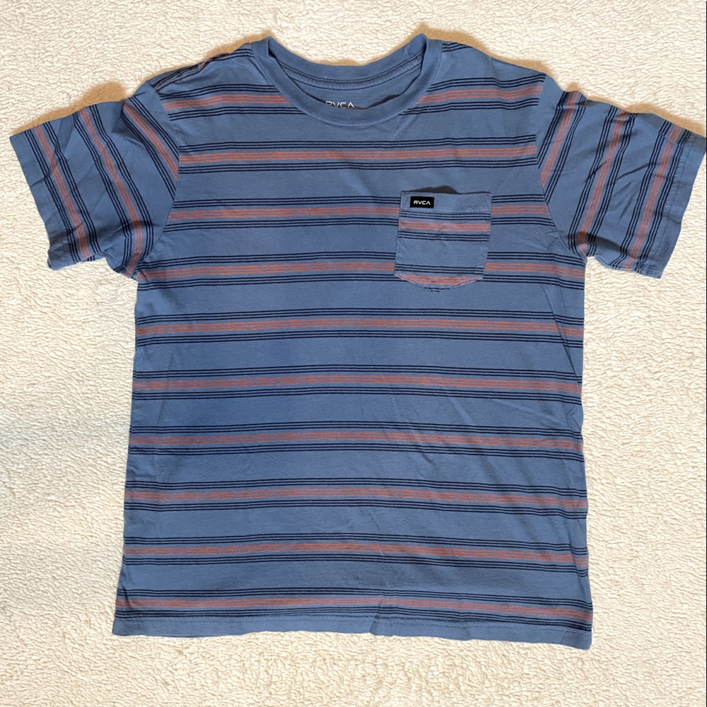RVCA, boys large, blue